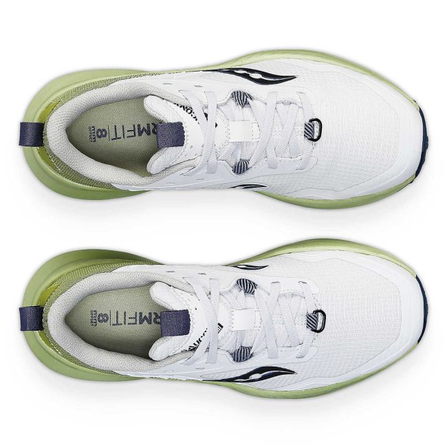 Saucony - pantofi alergare pentru femei - Blaze TR - fog | fern