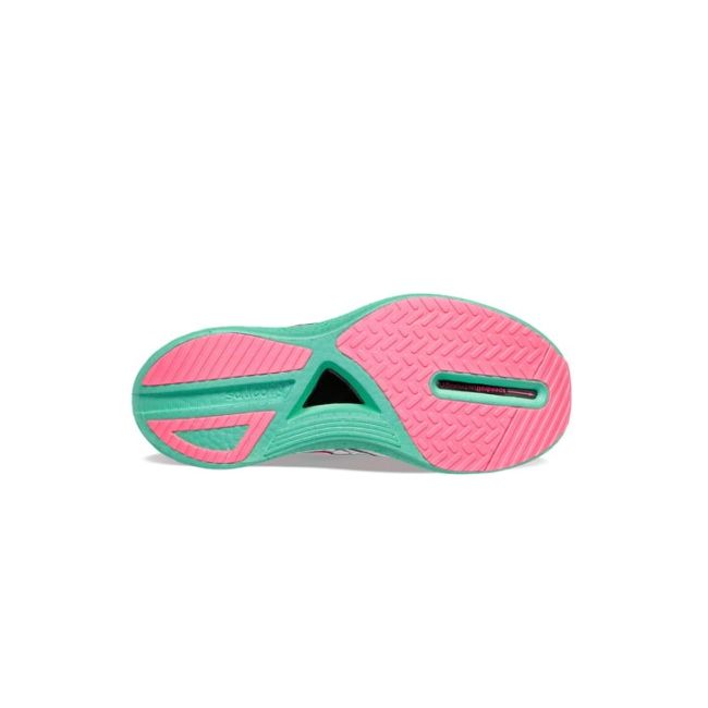 Saucony - pantofi alergare pentru femei - Endorphin pro 3 - fog | vizipink