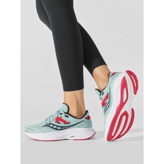 Saucony - pantofi alergare pentru femei - Guide 16 - mineral | rose