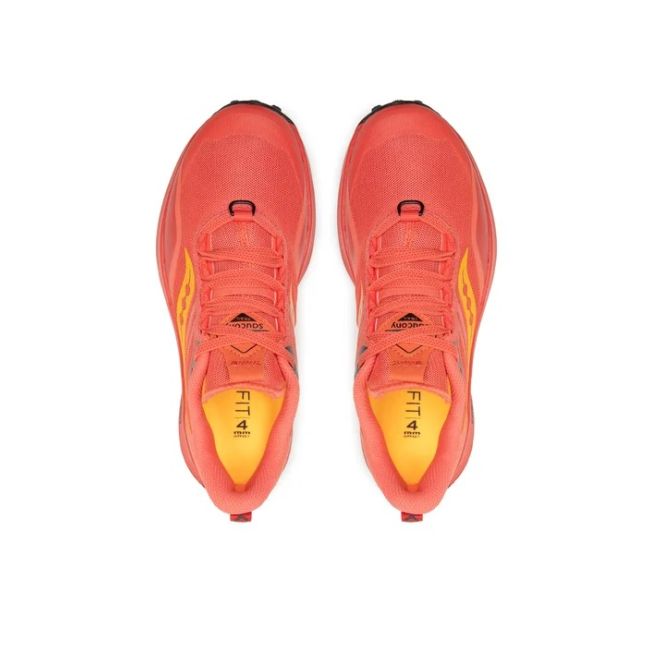 Saucony - pantofi alergare pentru femei - Peregrine 12 - coral | redrock