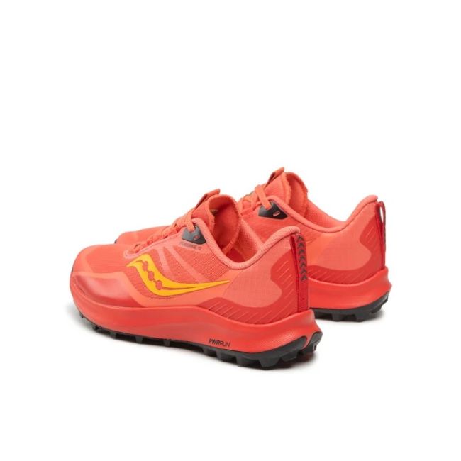 Saucony - pantofi alergare pentru femei - Peregrine 12 - coral | redrock