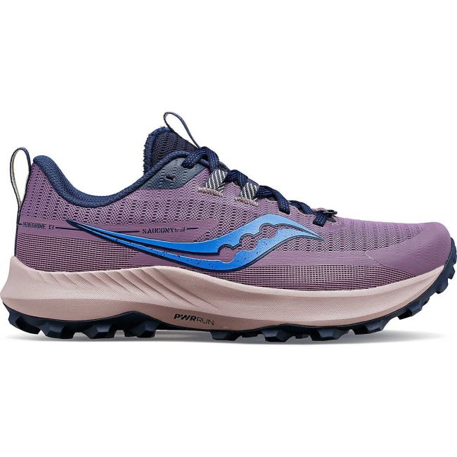 Saucony - pantofi alergare pentru femei - Peregrine 13 - Mov haze | night