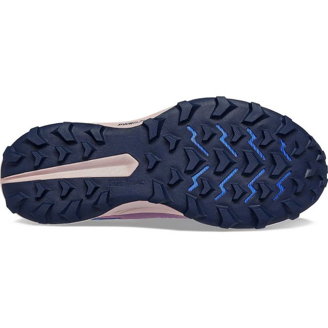 Saucony - pantofi alergare pentru femei - Peregrine 13 - Mov haze | night
