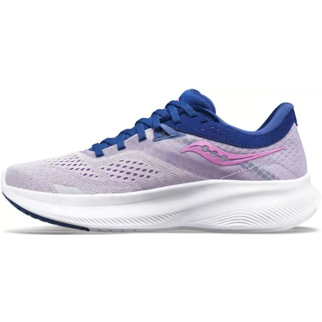 Saucony - pantofi alergare pentru femei - Ride 16 - mauve | indigo