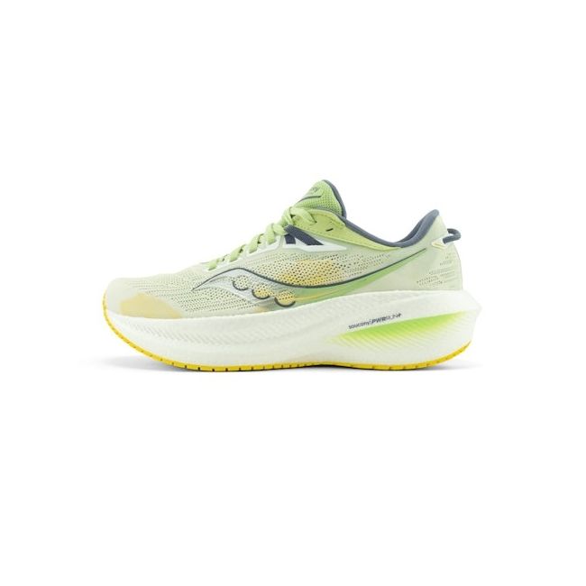 Saucony - pantofi alergare pentru femei - Triumph 21 - white | fern