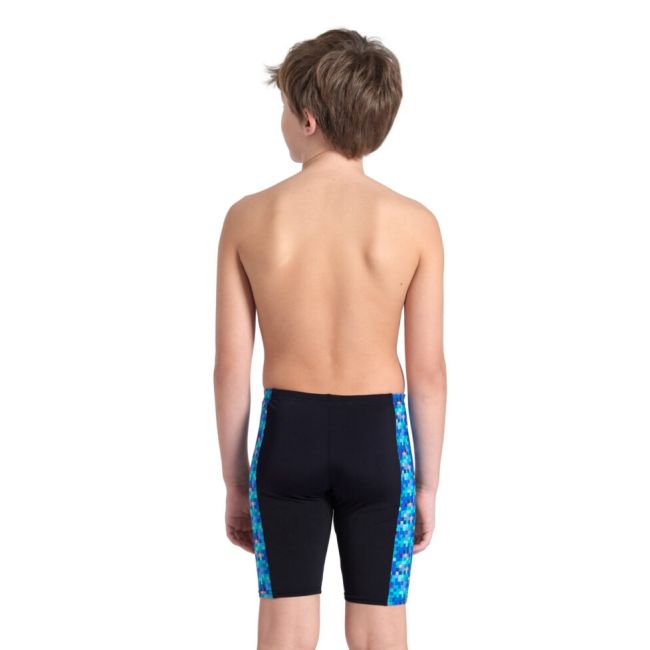 Arena - jammer baieti- Pooltiles - Black | Blue Multi