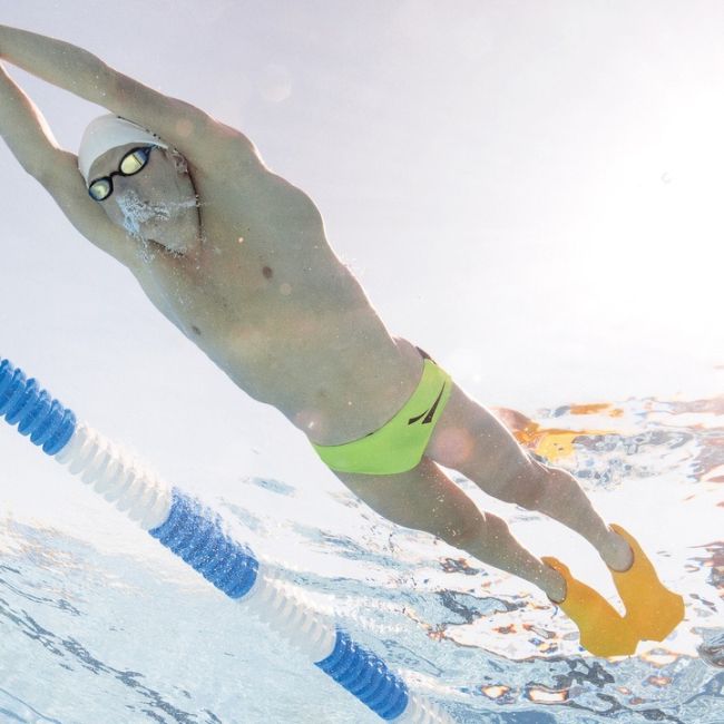 Finis - monolaba inot - Evo Monofin Galben