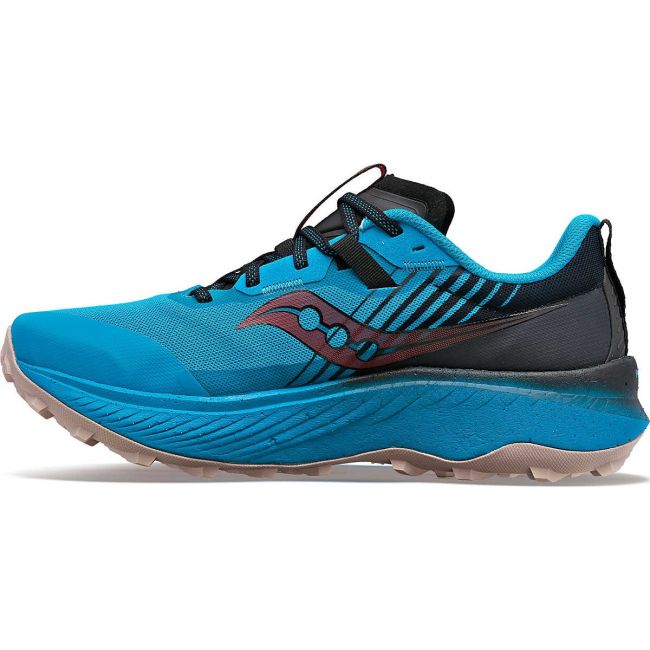Saucony - pantofi alergare pentru barbati - Endorphin Edge - Albastru Negru ocean I black
