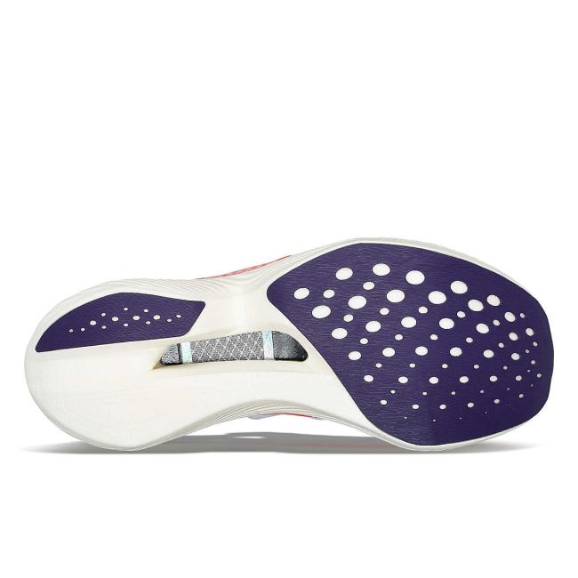 Saucony - pantofi alergare pentru barbati - Endorphin Elite - white I vizired