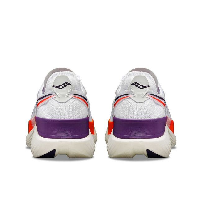 Saucony - pantofi alergare pentru barbati - Endorphin Elite - white I vizired
