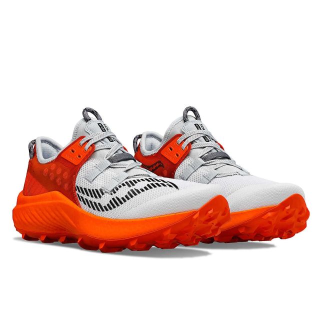 Saucony - pantofi alergare pentru barbati - Endorphin rift - portocaliu gri Fog | Pepper