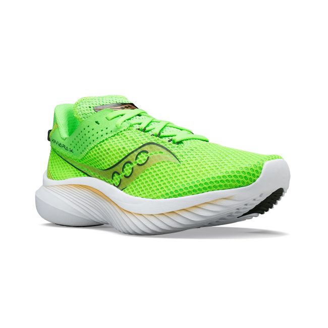 Saucony - pantofi alergare pentru barbati - Kinvara 14 - slime I gold