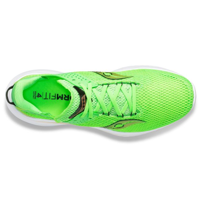 Saucony - pantofi alergare pentru barbati - Kinvara 14 - slime I gold