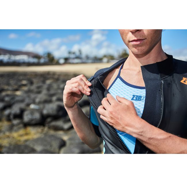 Z3R0D - costum neopren unisex swimrun SWR START wetsuit - negru albastru
