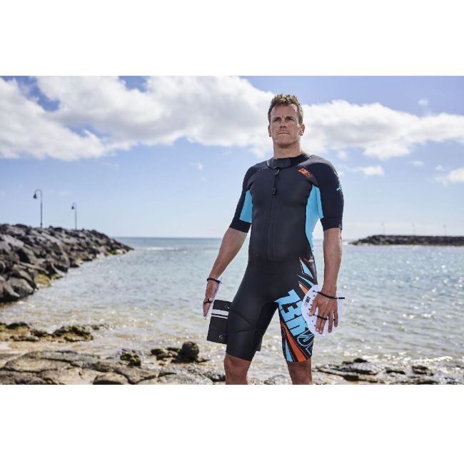 Z3R0D - costum neopren unisex swimrun SWR START wetsuit - negru albastru
