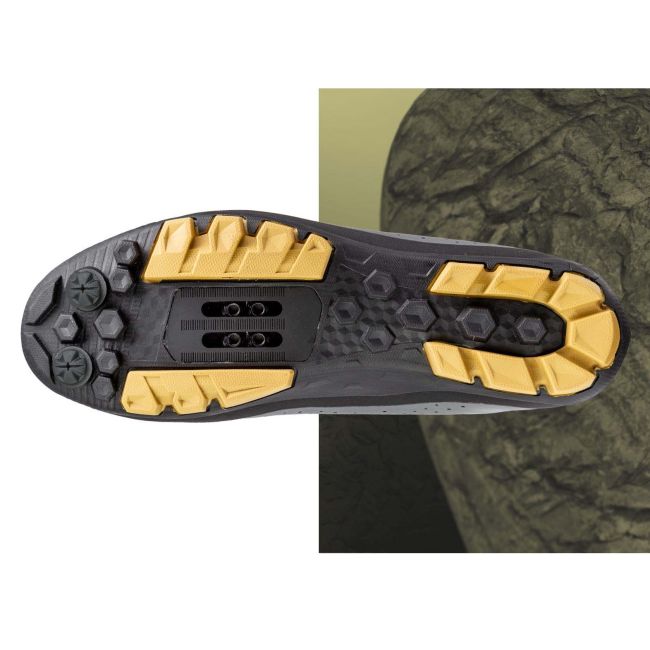Pantofi MTB XC Northwave Hammer Plus - negru/gri închis | off-road