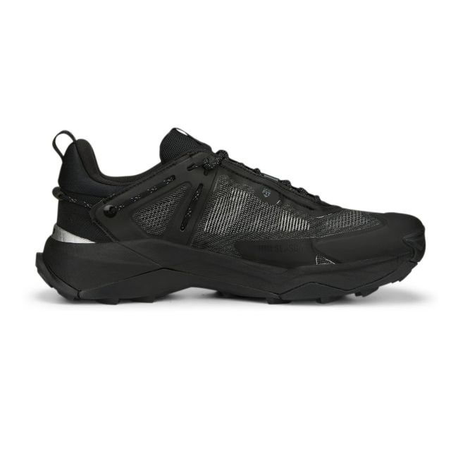 Puma - pantofi alergare trail pentru barbati Explore NITRO GTX - negri gri argintiu