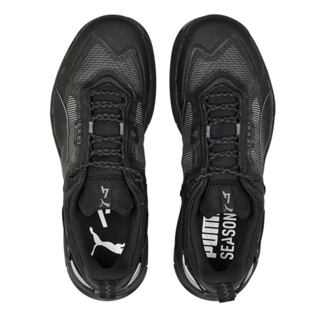 Puma - pantofi alergare trail pentru barbati Explore NITRO GTX - negri gri argintiu
