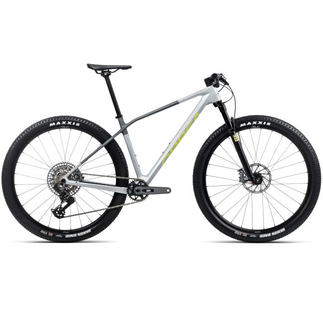 Bicicletă MTB XC hardtail Orbea ALMA M21 - Halo Silver (Gloss) | Shark Grey (Matt)