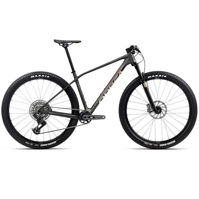 Bicicletă MTB XC hardtail Orbea ALMA M21 - Powder Black | Black (Matt)
