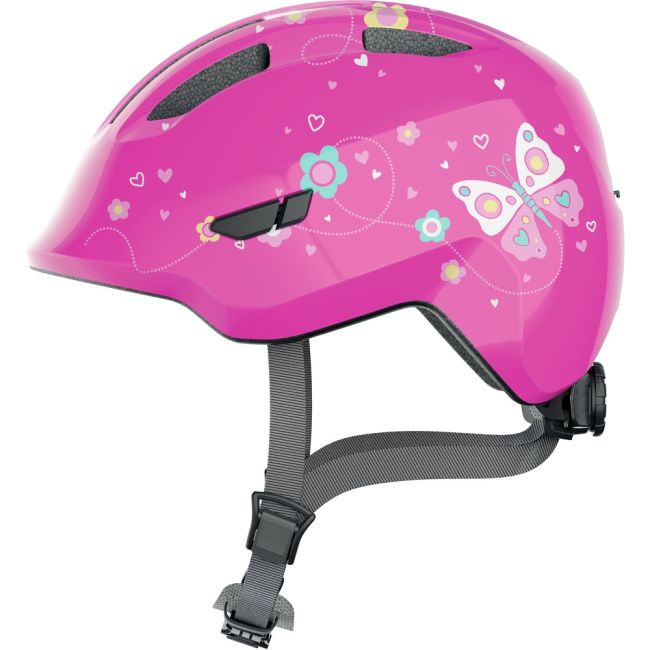 Abus - casca copii - Smiley 3.0 - Pink Butterfly