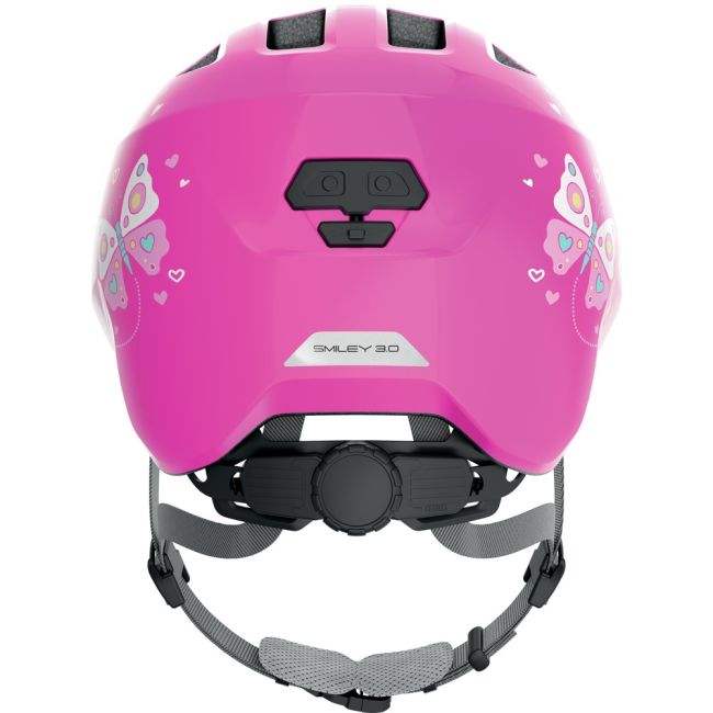Abus - casca copii - Smiley 3.0 - Pink Butterfly