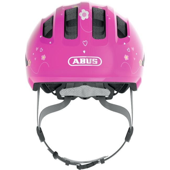Abus - casca copii - Smiley 3.0 - Pink Butterfly