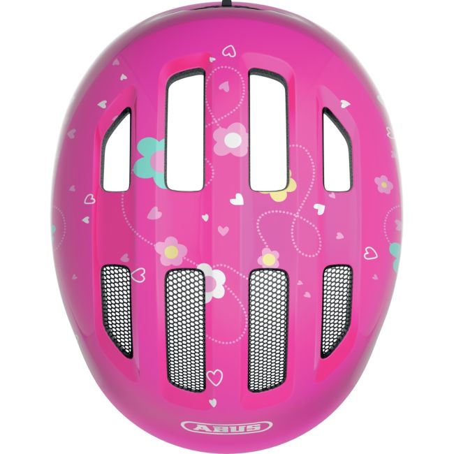 Abus - casca copii - Smiley 3.0 - Pink Butterfly