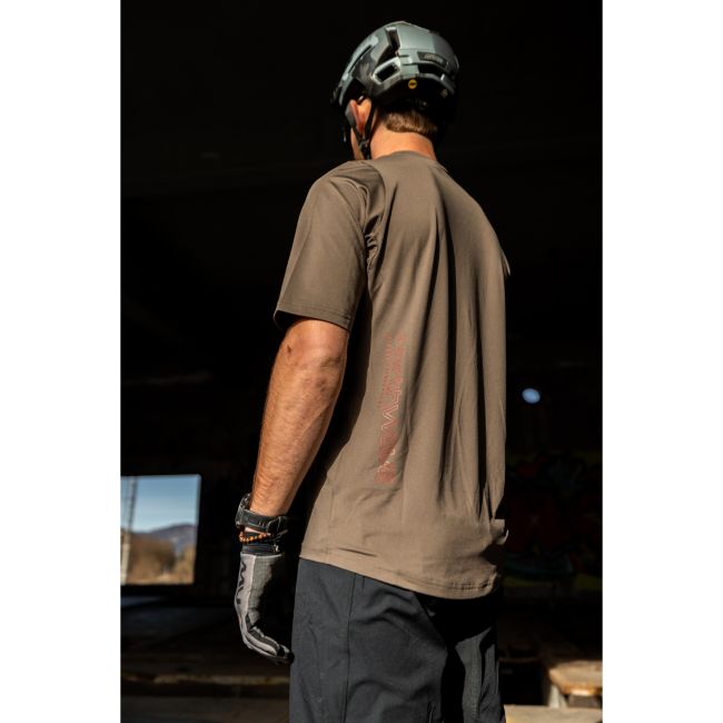 Northwave - Tricou ciclism pentru barbati maneca scurta Bomb jersey - maro deschis nisip