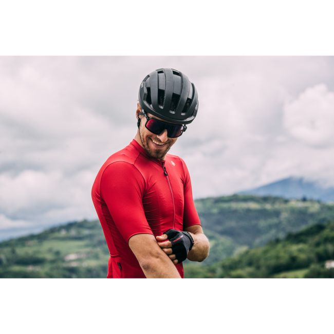 Castelli - tricou ciclism cu maneca scurta pentru barbati Espresso Jersey - negru