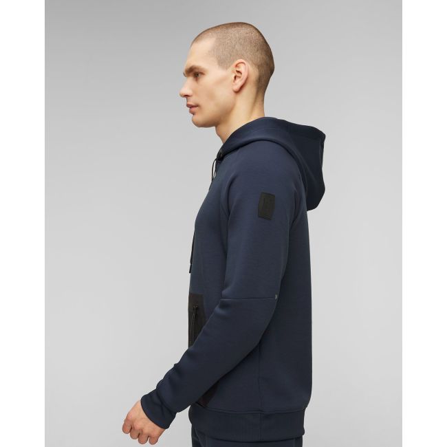 On Cloud - hanorac sport pentru barbati On new Hoodie - albastru inchis negru