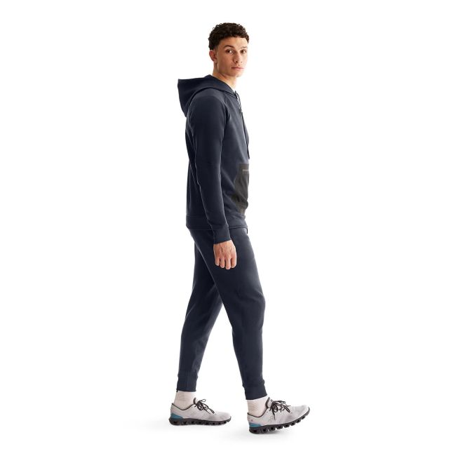 On Cloud - hanorac sport pentru barbati On new Hoodie - albastru inchis negru