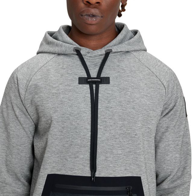 On Cloud - hanorac sport pentru barbati On new Hoodie - gri deschis negru