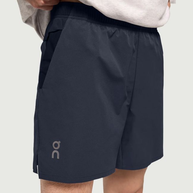 On Cloud - pantaloni scurti alergare barbati Essential Shorts - albastru Navy