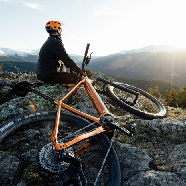 Orbea URRUN 30 Borealis Blue (Matt)- Luminous Yellow (Gloss) - bicicletă electrică MTB hardtail