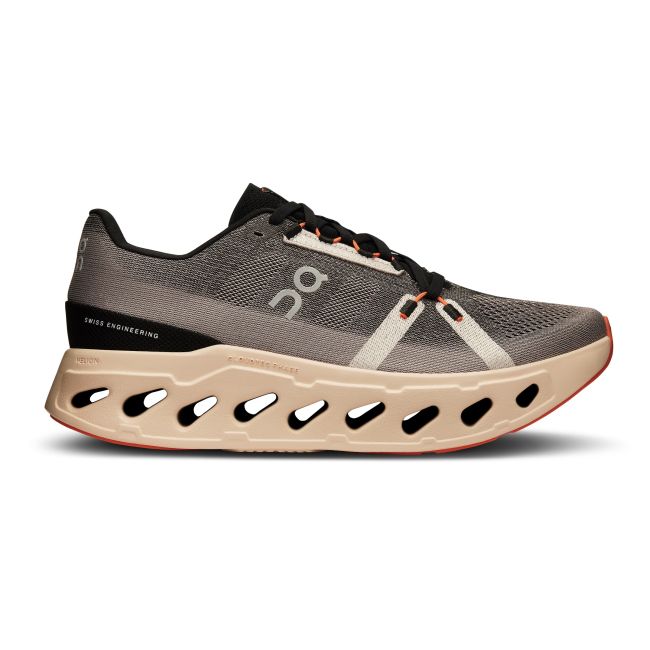 On Cloudeclipse - pantofi alergare - maro deschis nisip gri