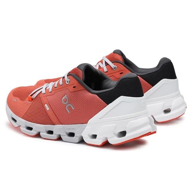 On Cloudflyer 4 - pantofi alergare pentru barbati - portocaliu ghimbir alb Ginger | White