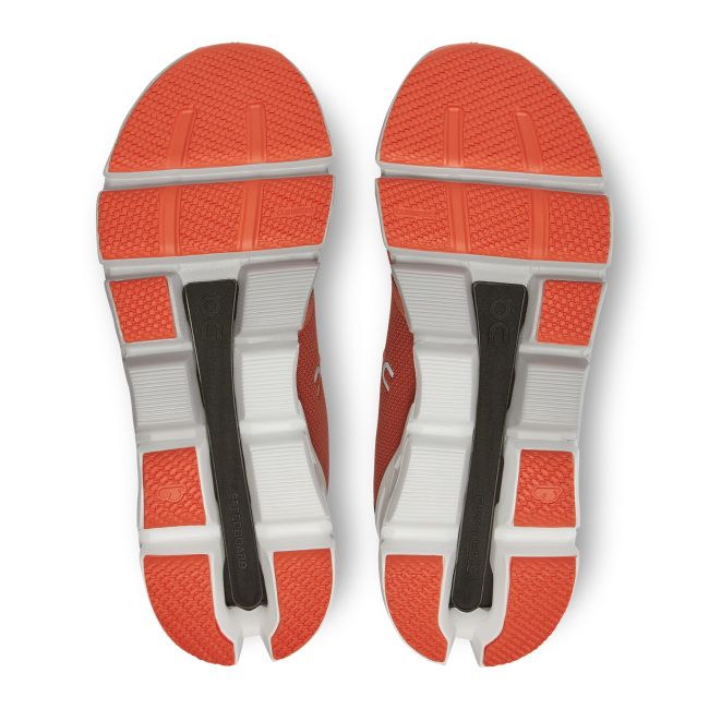 On Cloudflyer 4 - pantofi alergare pentru barbati - portocaliu ghimbir alb Ginger | White