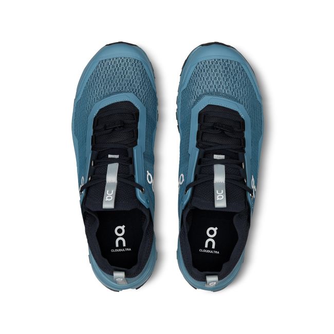 On Cloudultra 2 - pantofi alergare trail pentru barbati - albastru deschis wash alastru inchis navy