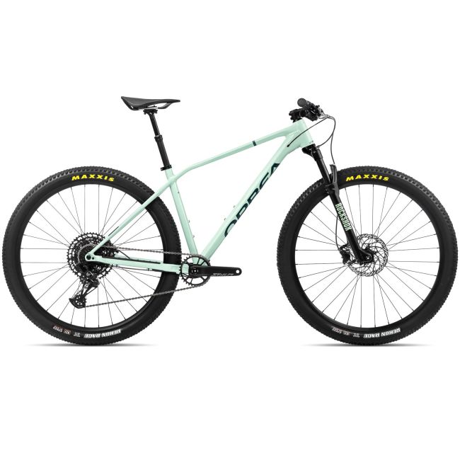 Bicicletă MTB XC hardtail Orbea ALMA H11 - Ice Green | Ocean (Gloss)