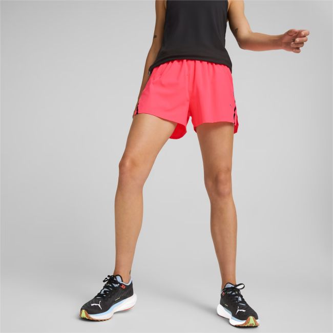Puma - pantaloni scurti pentru femei Run Ultrawave S Woven 3 inch pants - roz intens