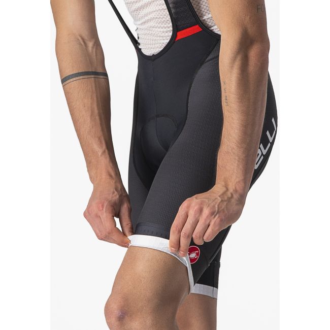 Castelli - pantaloni scurti pentru ciclism cu bretele Competizione Kit bibshorts - negru gri