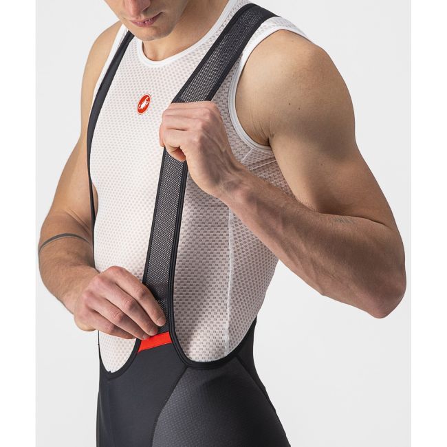 Castelli - pantaloni scurti pentru ciclism cu bretele Competizione Kit bibshorts - negru gri
