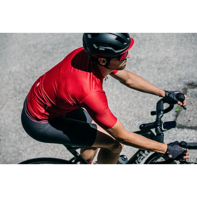 Castelli - tricou ciclism cu maneca scurta pentru barbati Espresso Jersey - albastru inchis indigo