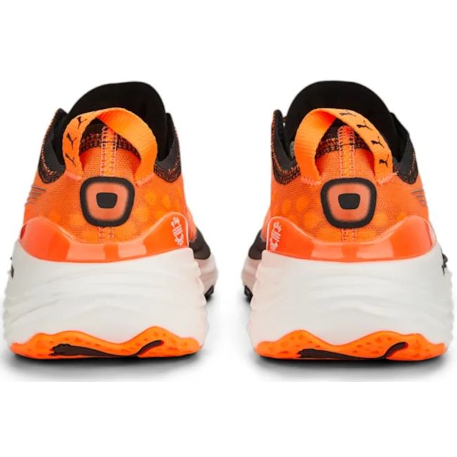 Puma - pantofi alergare pentru barbati ForeverRun NITRO - portocaliu Ultra alb negru