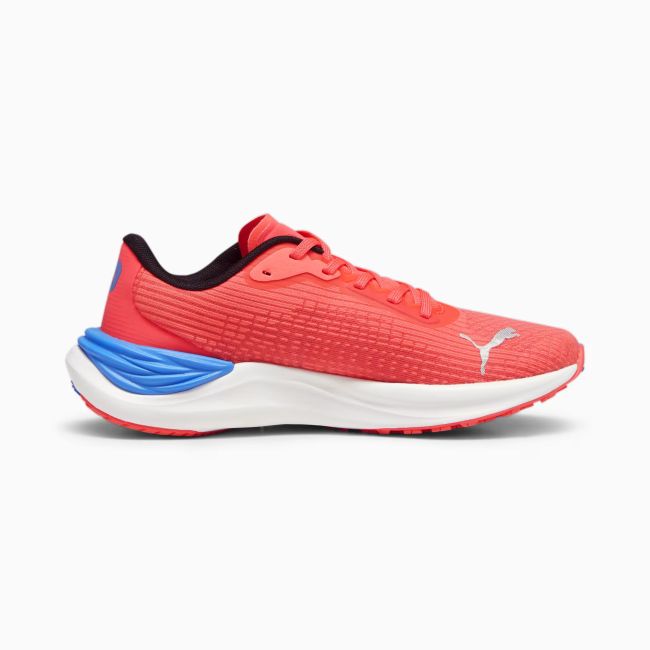 Puma - pantofi alergare pentru femei Electrify NITRO 3 - portocaliu Orhidee alb albastru Ultra