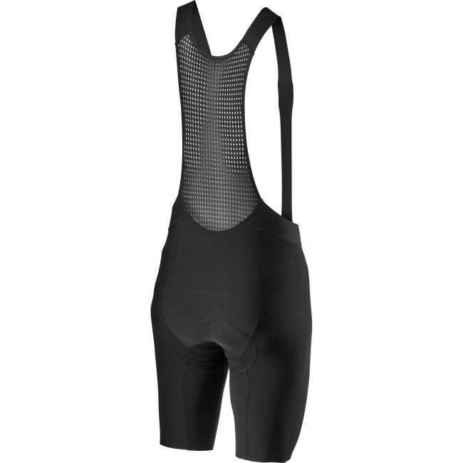 Castelli - pantaloni ciclism scurti cu bretele Premio Black Bibshort - negru