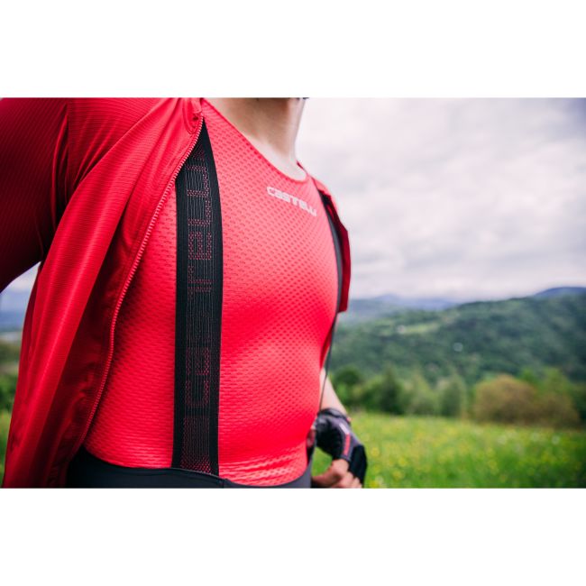 Castelli - pantaloni scurti ciclism barbati Espresso Bibshort - negru
