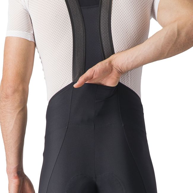 Castelli - pantaloni scurti ciclism barbati Espresso Bibshort - negru
