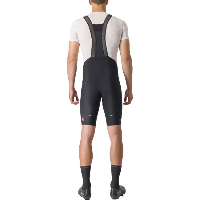 Castelli - pantaloni scurti ciclism barbati Espresso Bibshort - negru